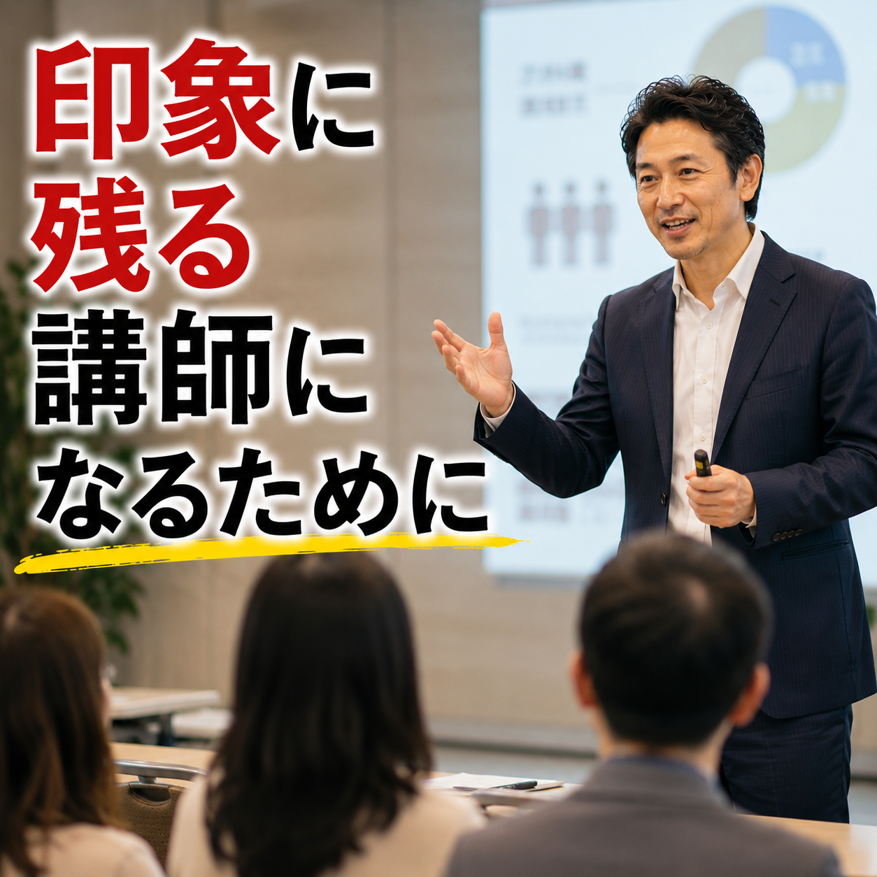 印象に残る講師になるために